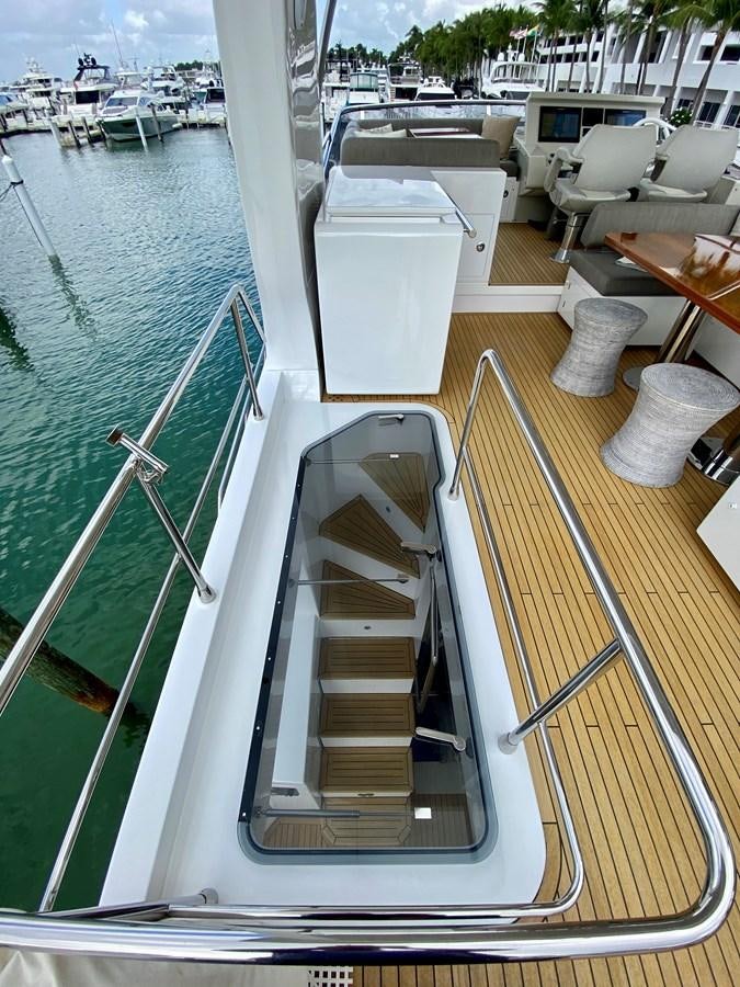 a boat on the water aboard SEARENITY II Yacht for Sale