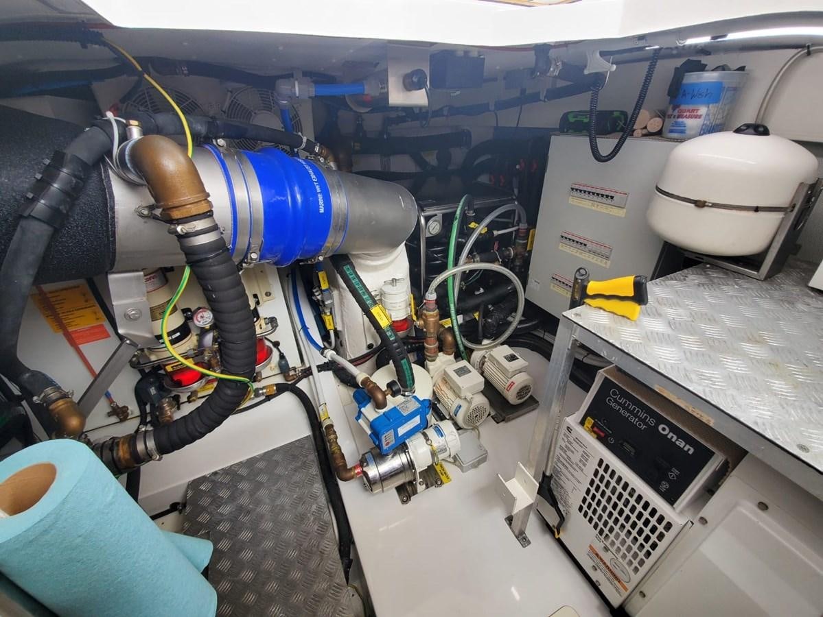 a close-up of a machine aboard SEARENITY II Yacht for Sale