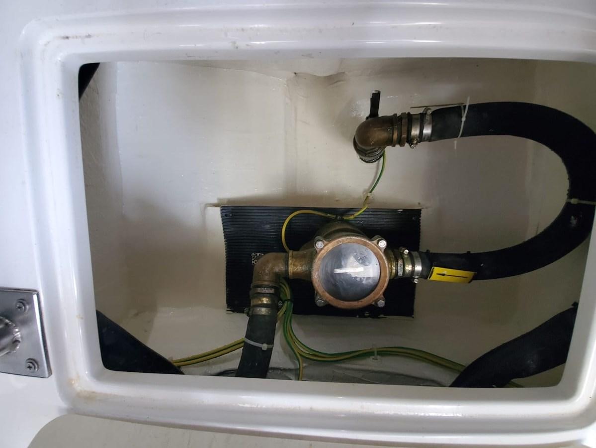 a machine with wires aboard SEARENITY II Yacht for Sale