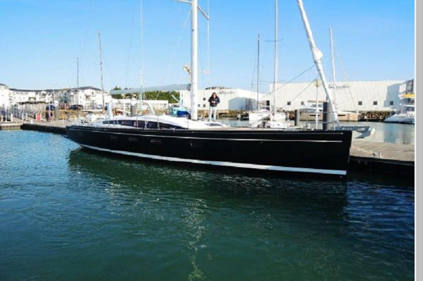 a boat in the water aboard 2019 JEANNEAU JY 64 Yacht for Sale