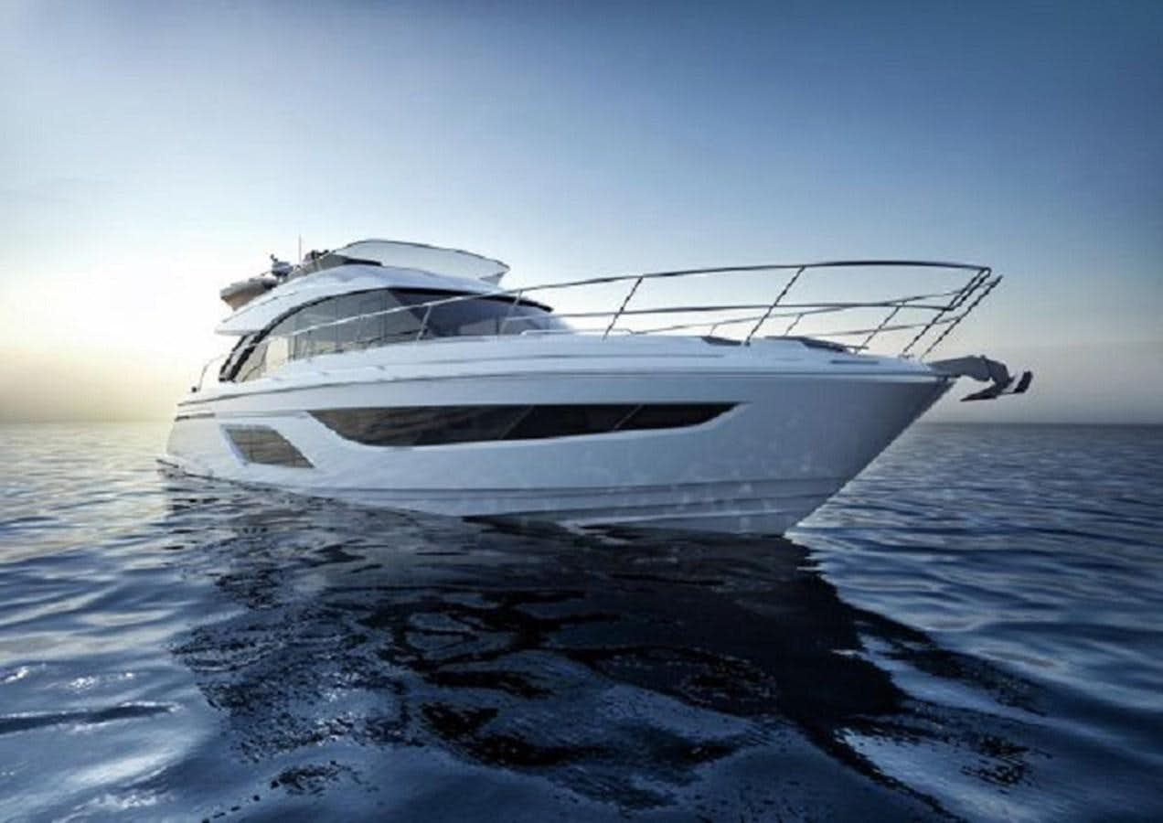 a boat on the water aboard 2021 BAVARIA R55 Yacht for Sale