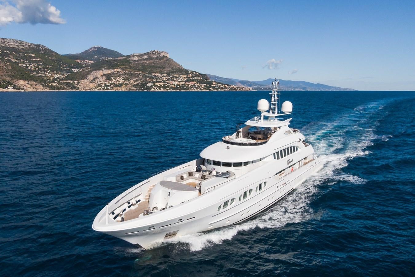 a boat on the water aboard MY SECRET Yacht for Sale