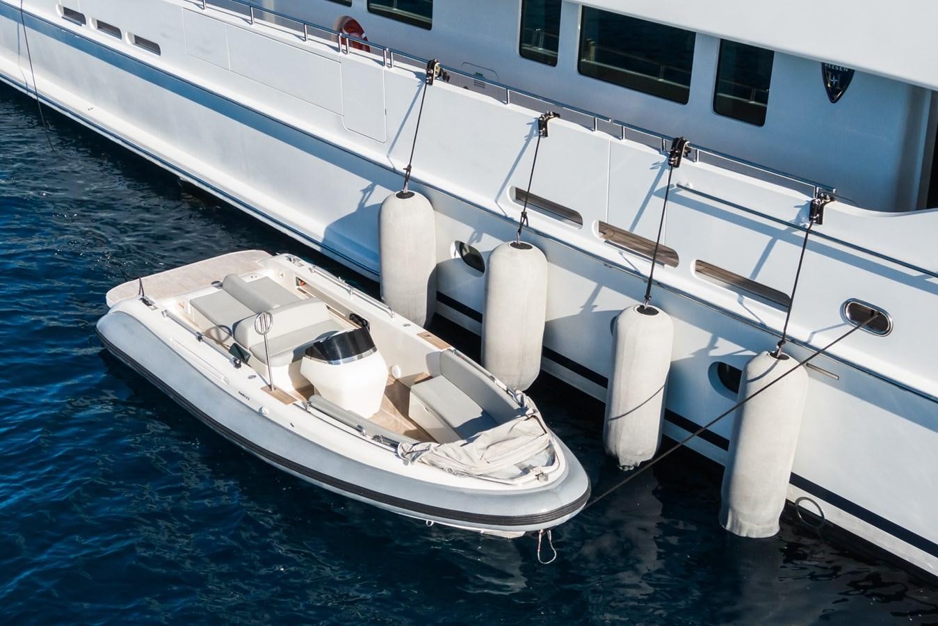 a couple of boats on the water aboard MY SECRET Yacht for Sale