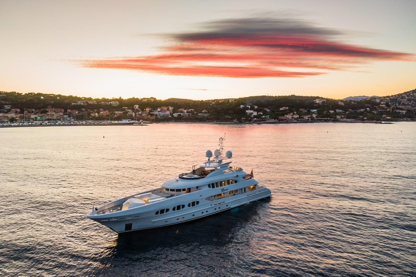 a boat on the water aboard MY SECRET Yacht for Sale