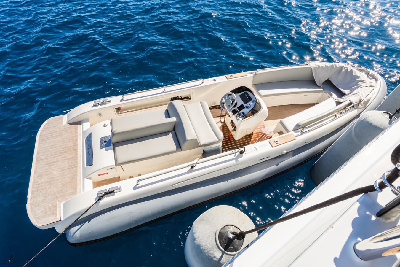 a boat on the water aboard MY SECRET Yacht for Sale