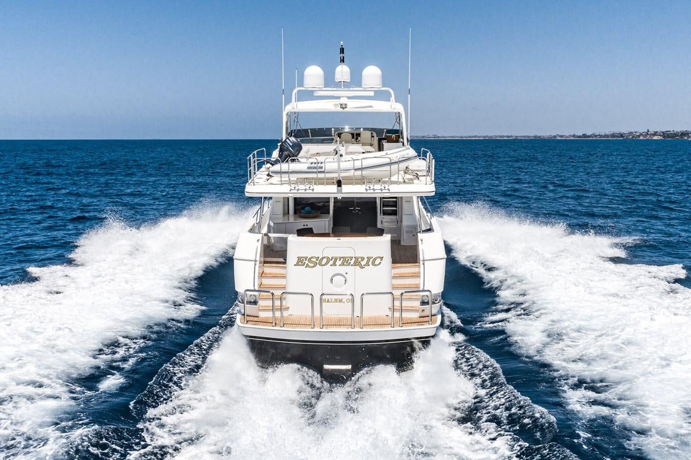 a boat on the water aboard ESOTERIC Yacht for Sale