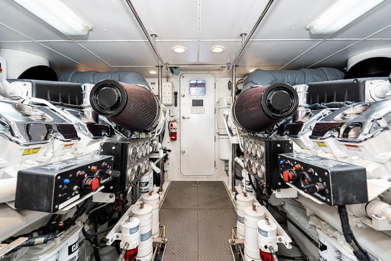 a room full of machines aboard ESOTERIC Yacht for Sale