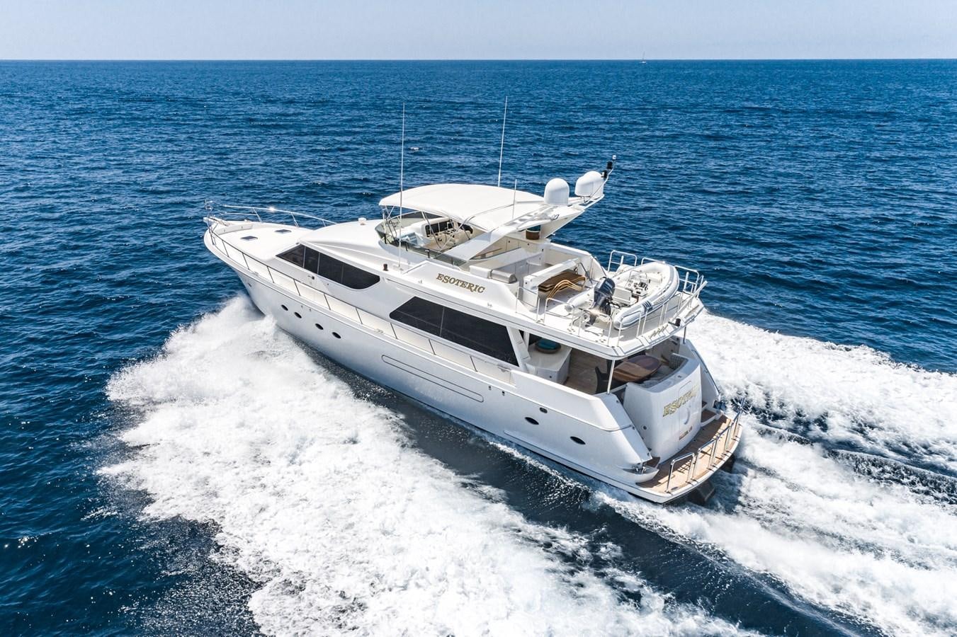 a boat on the water aboard ESOTERIC Yacht for Sale
