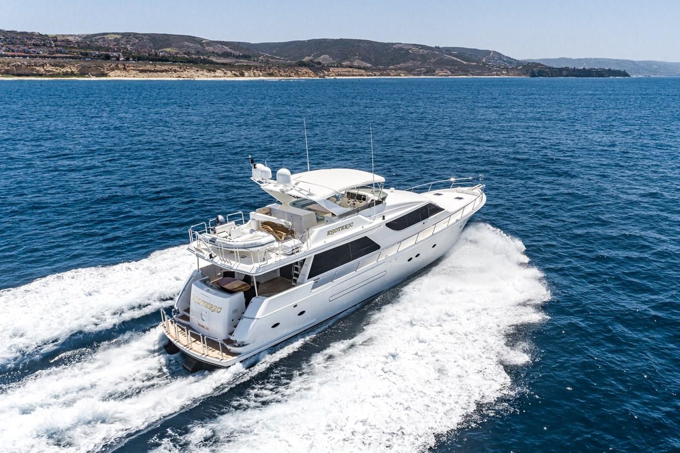 a boat on the water aboard ESOTERIC Yacht for Sale