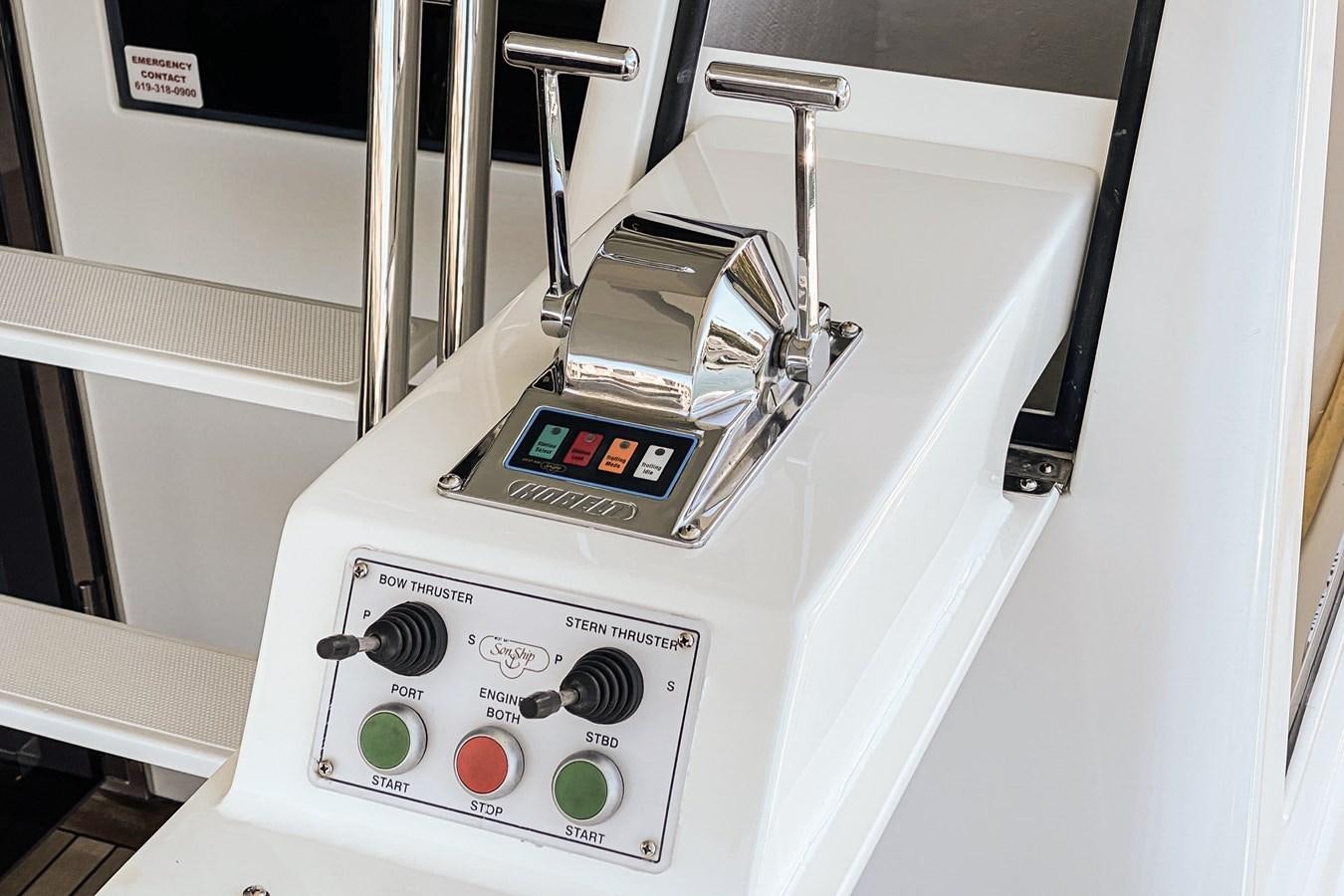 a machine with a screen aboard ESOTERIC Yacht for Sale