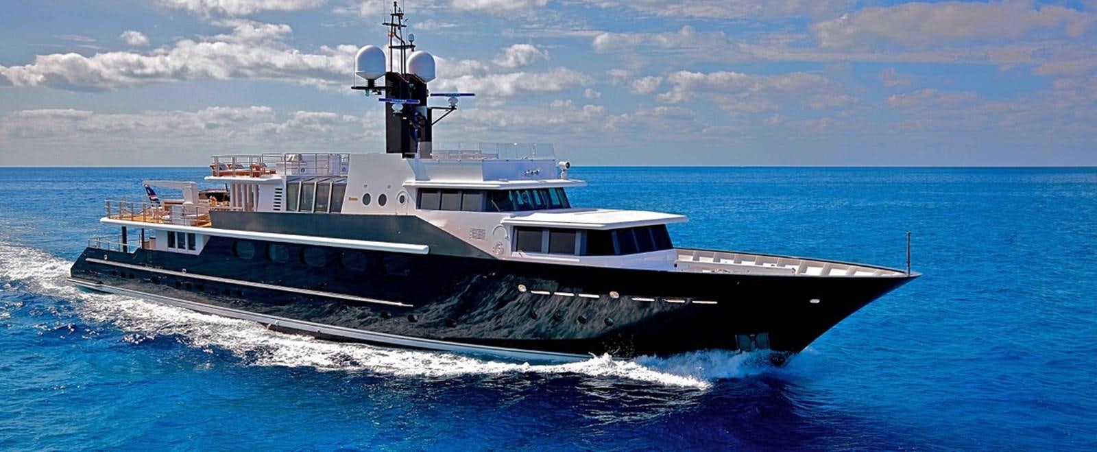 a boat on the water aboard HIGHLANDER Yacht for Sale