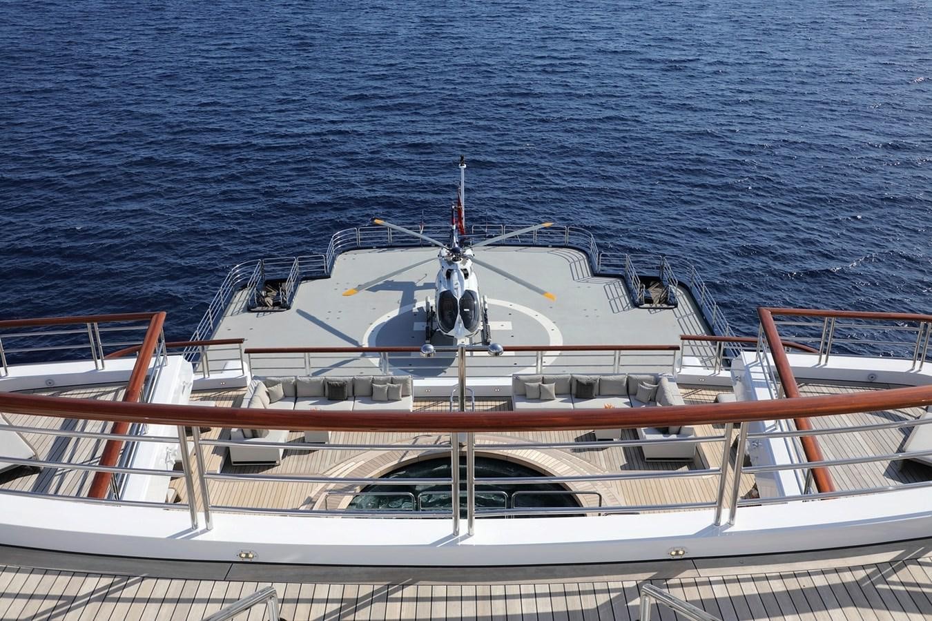 a boat on the water aboard OCTOPUS Yacht for Sale