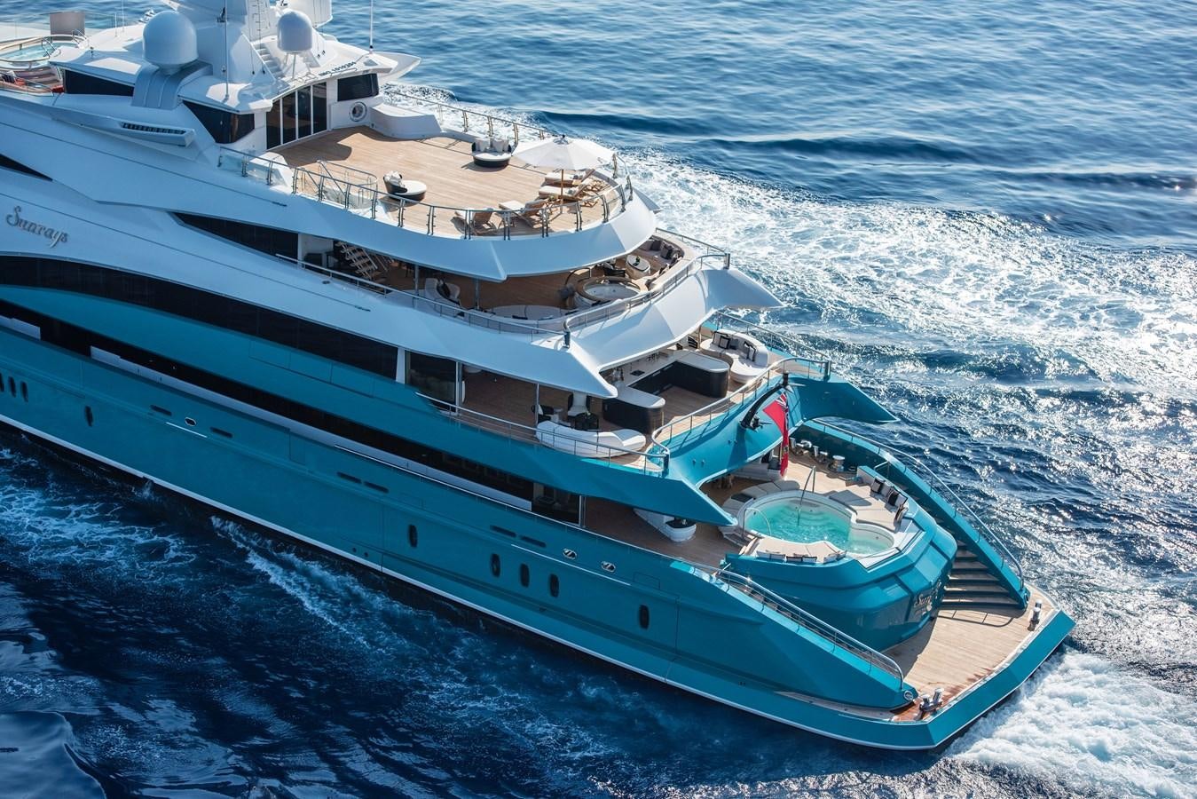 a boat on the water aboard SUNRAYS Yacht for Sale