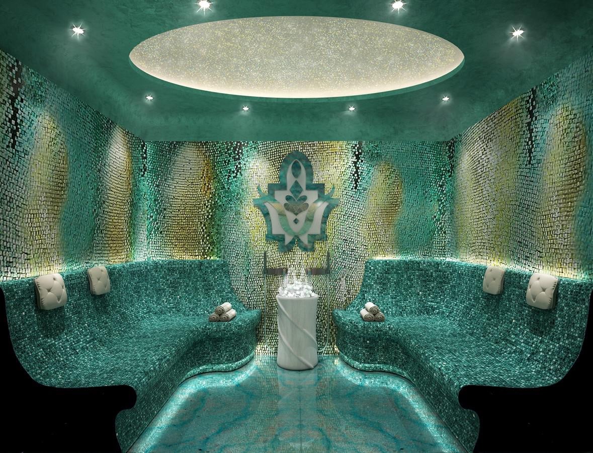 a large metal object with a stick figure on it aboard DUNYA  DY012 Yacht for Sale