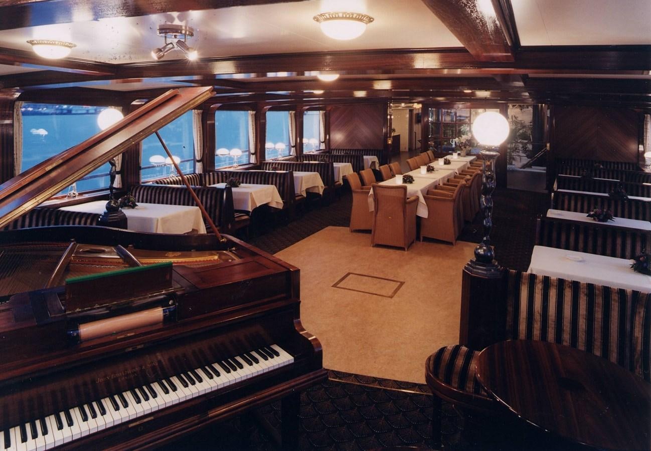 inside of a boat aboard MAJESTEIT Yacht for Sale