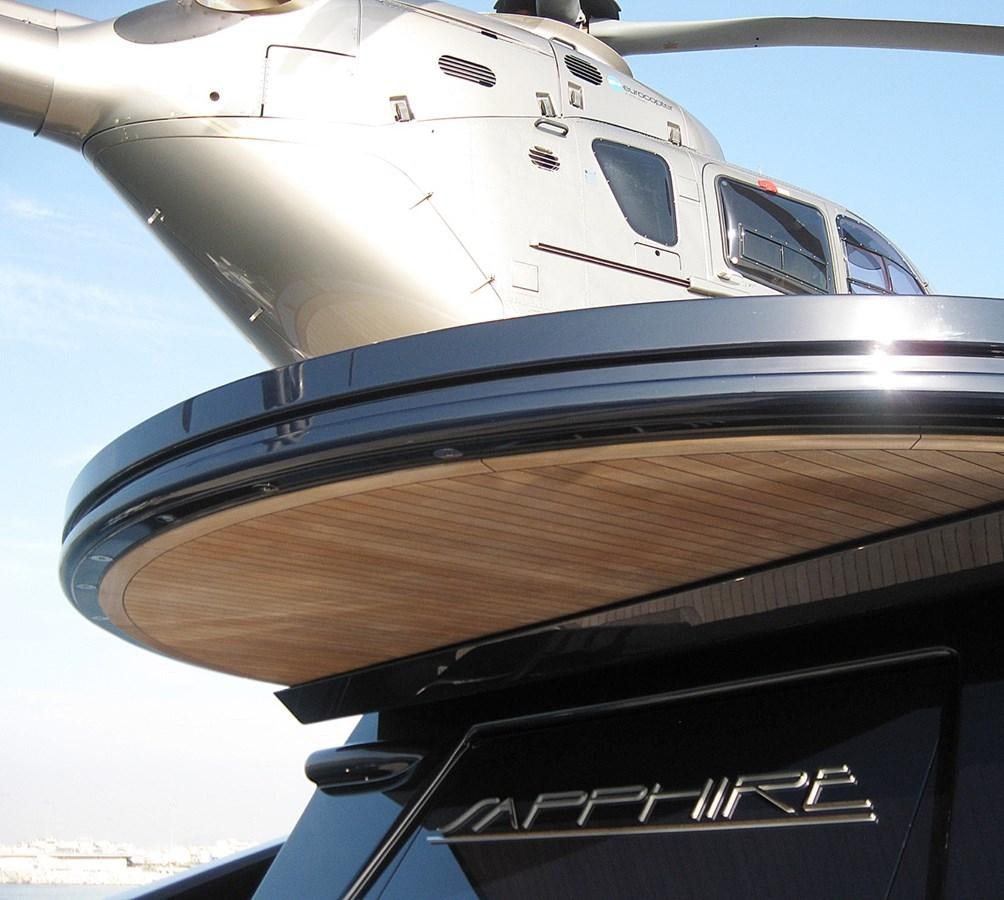 a close-up of a space ship aboard LADY VERA Yacht for Sale