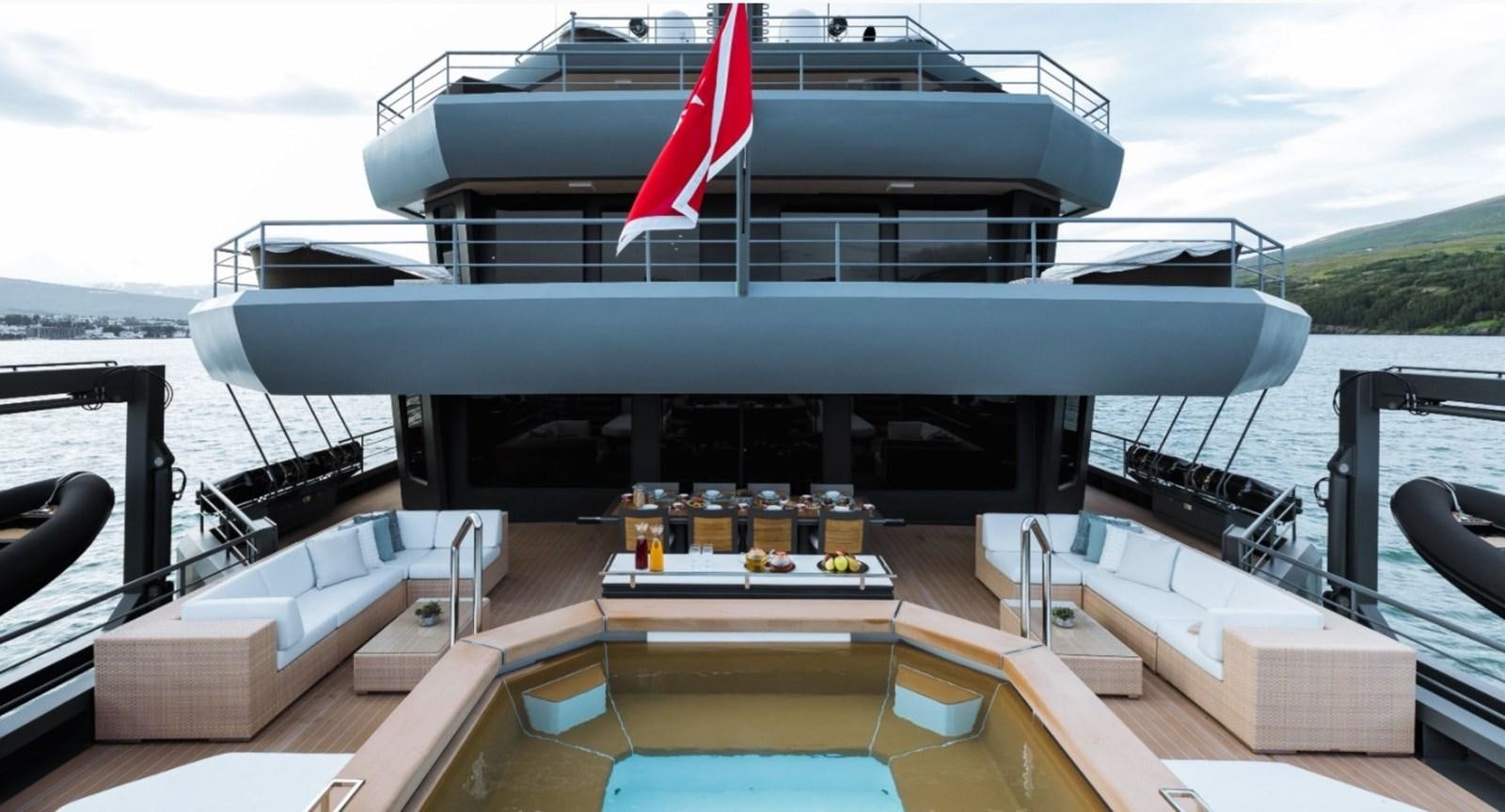 a boat on the water aboard Q Yacht for Sale
