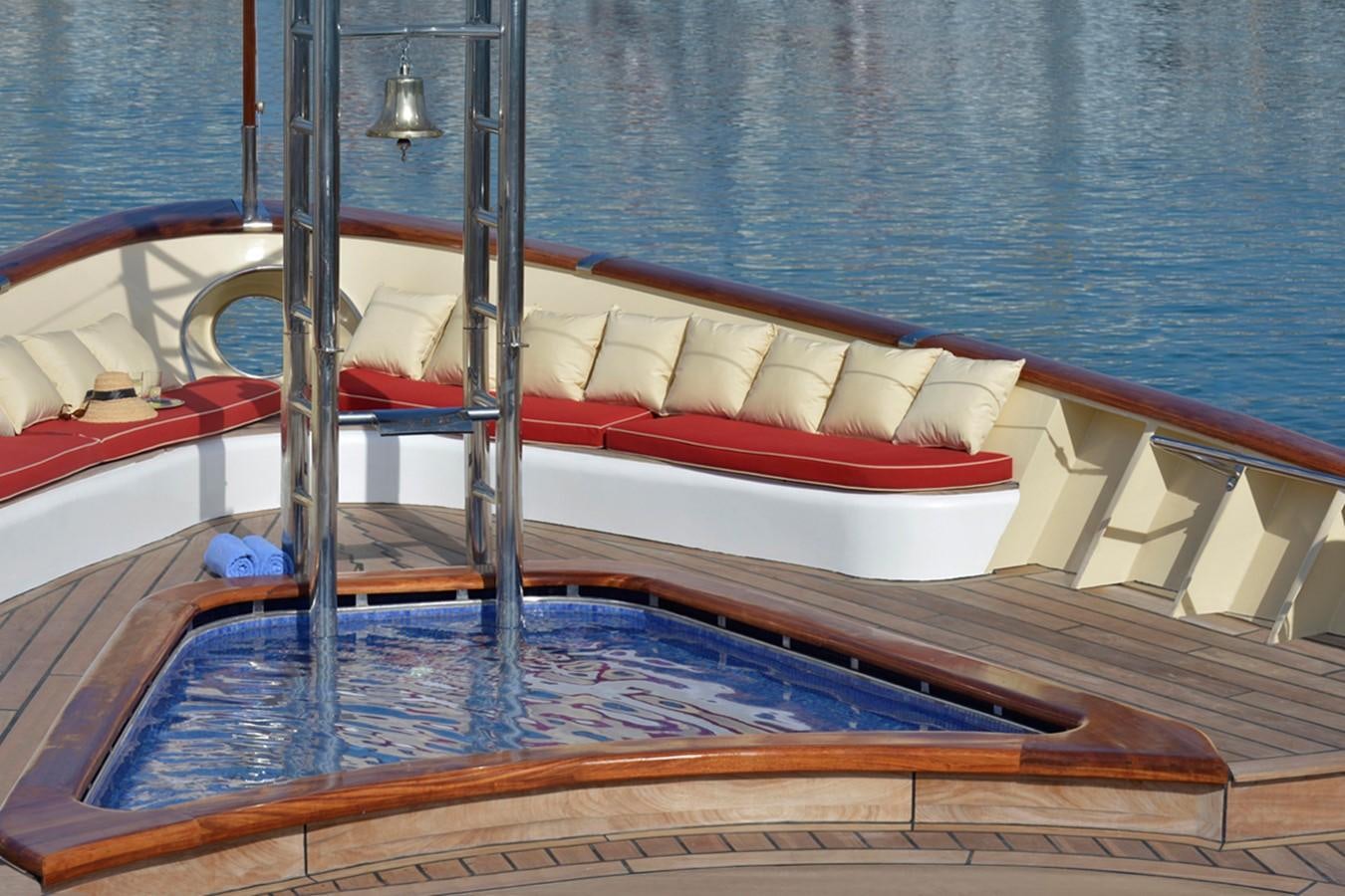 a boat on the water aboard NORTH SEA Yacht for Sale