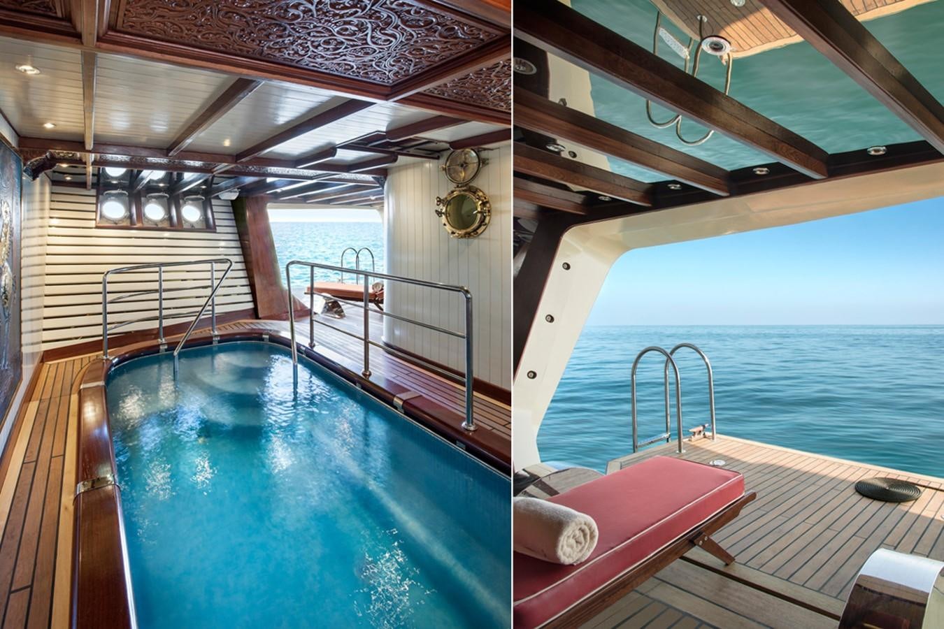 a boat on the water aboard NORTH SEA Yacht for Sale