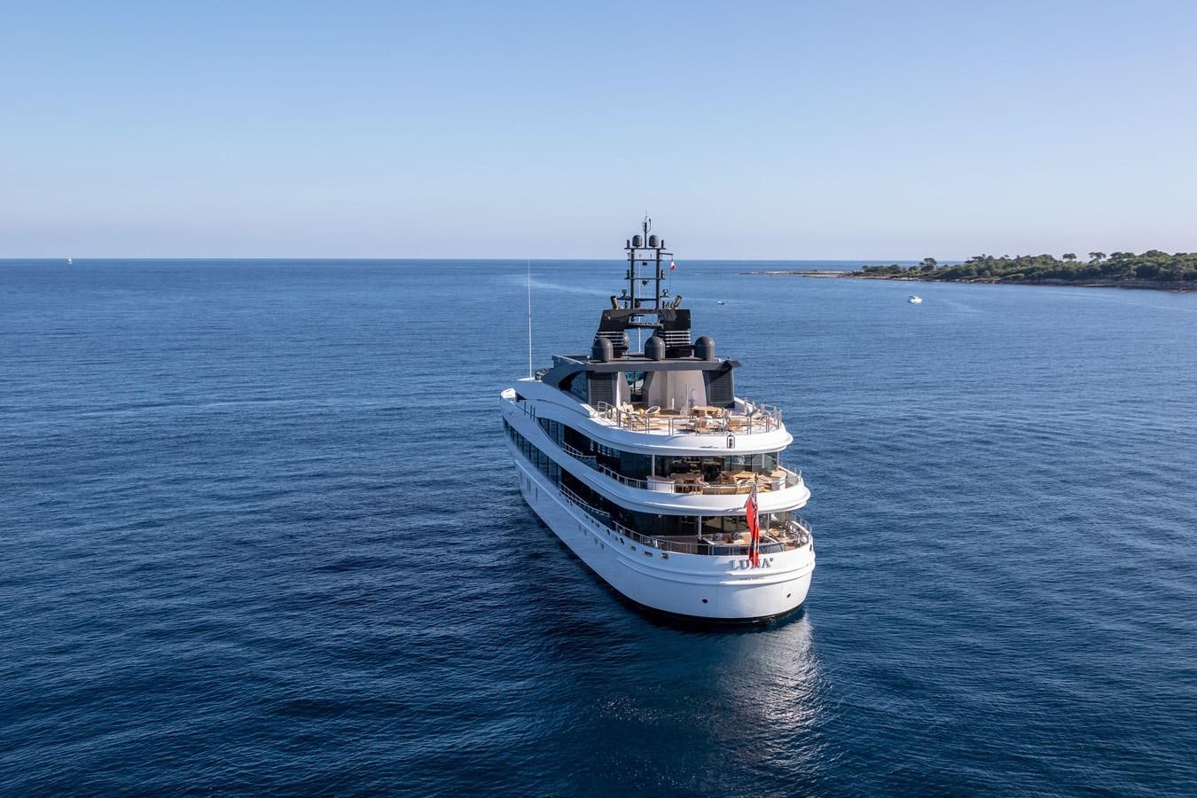 a boat in the water aboard AHS Yacht for Sale