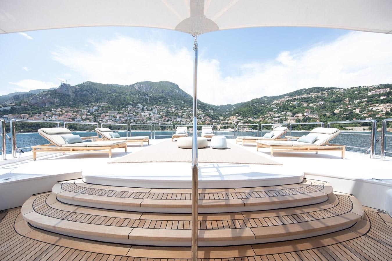 a group of boats sit on a dock aboard AHS Yacht for Sale