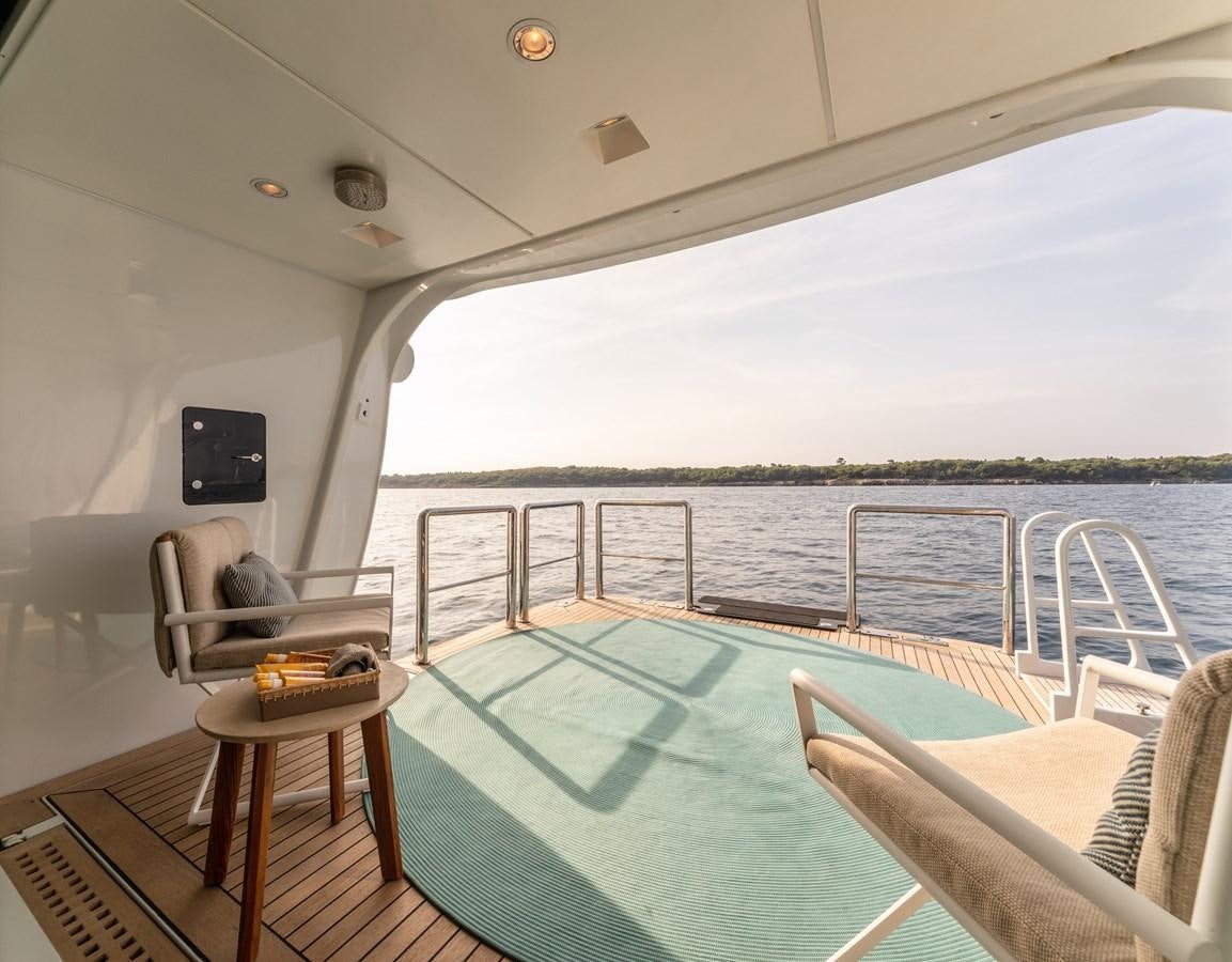 a boat on the water aboard AHS Yacht for Sale