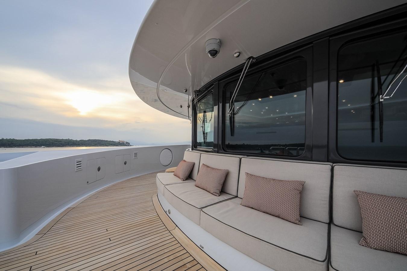 a boat on the water aboard AHS Yacht for Sale