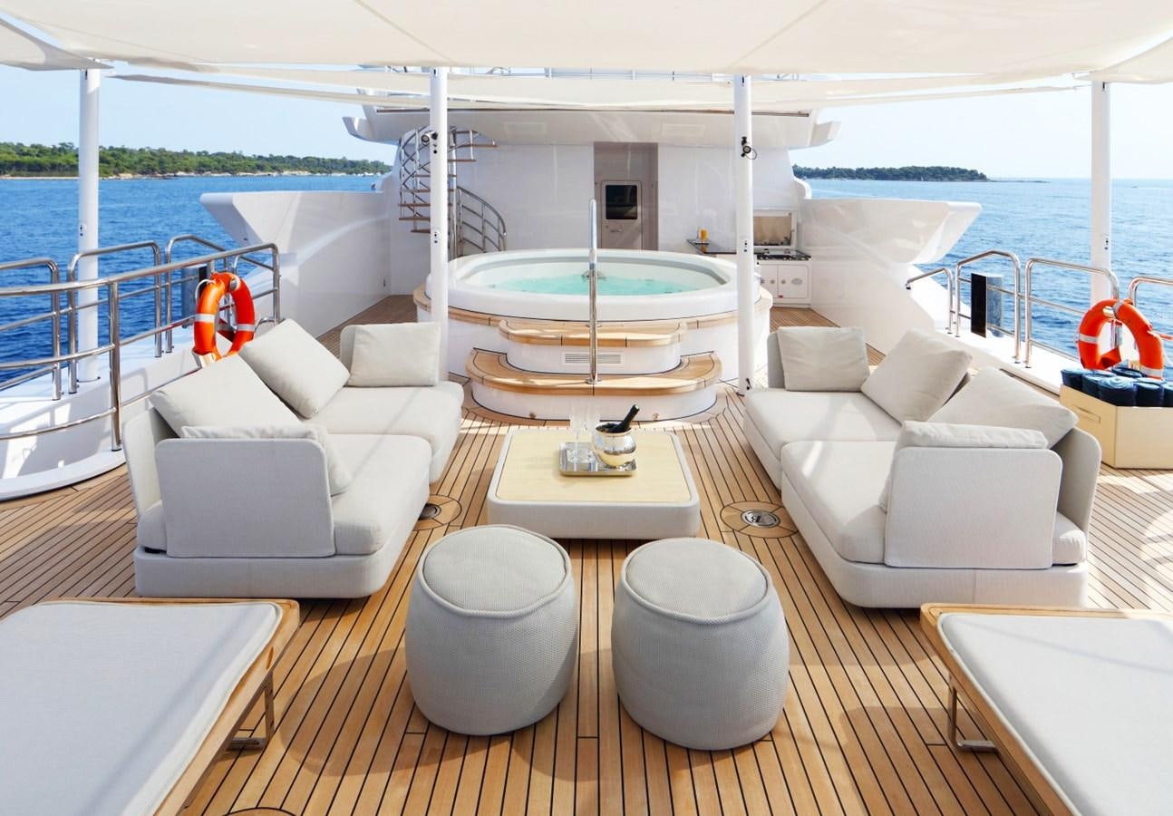 a boat on the water aboard FORMOSA Yacht for Sale
