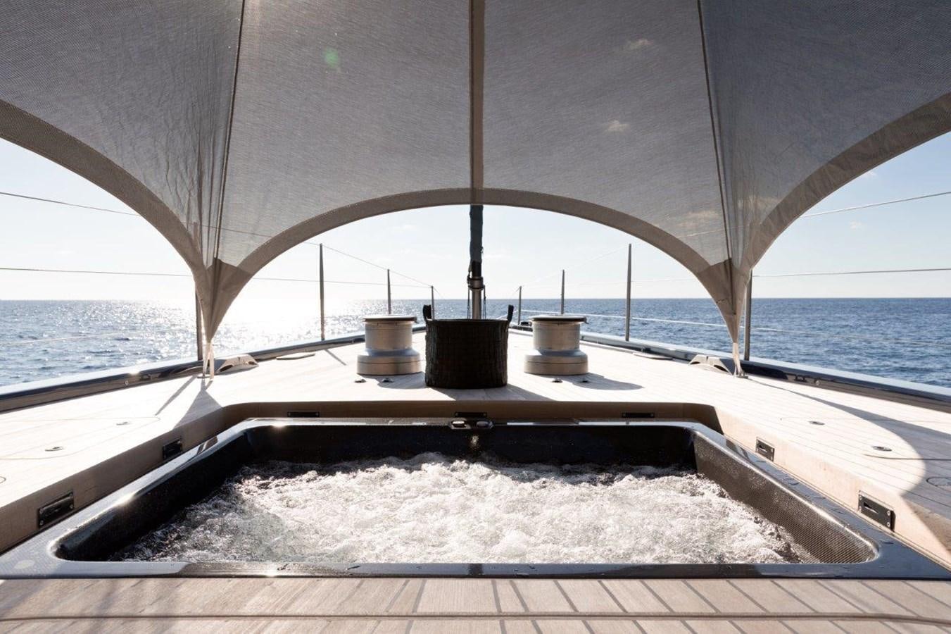 a large boat on a body of water aboard NGONI Yacht for Sale