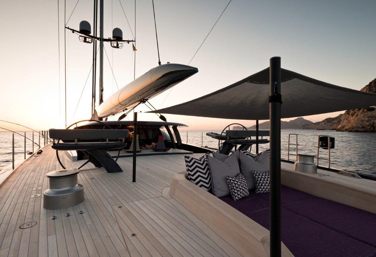 a boat on a dock aboard NGONI Yacht for Sale