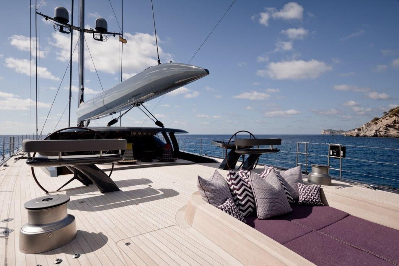 a boat on a deck aboard NGONI Yacht for Sale