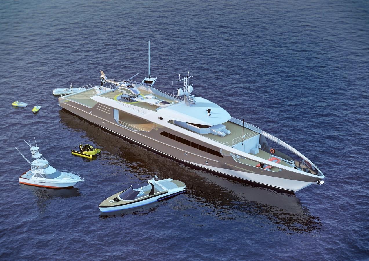 a boat on the water aboard THE ULTIMATE SHADOW VESSEL Yacht for Sale