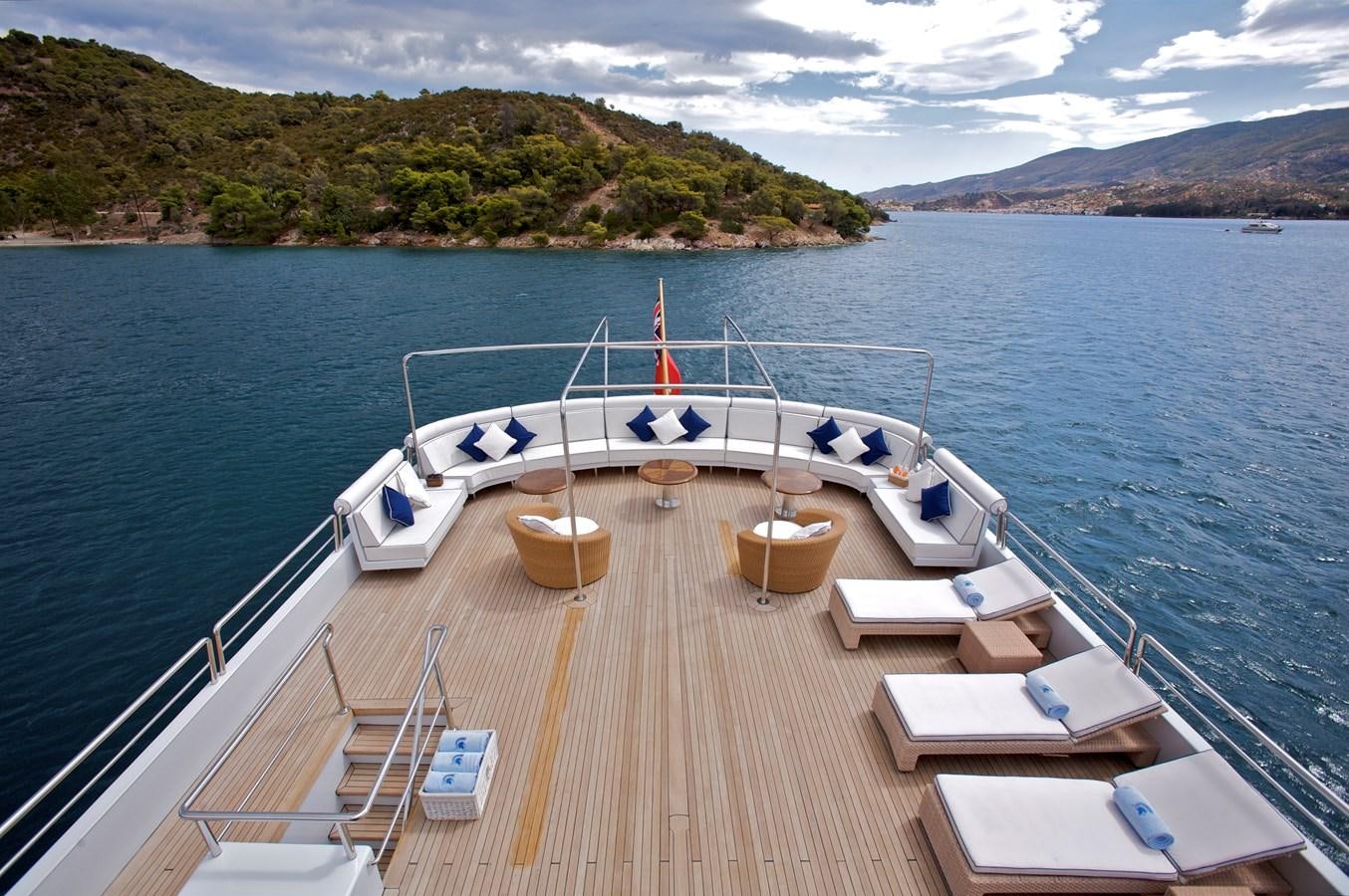 a dock with boats on it aboard ACHILLES Yacht for Sale