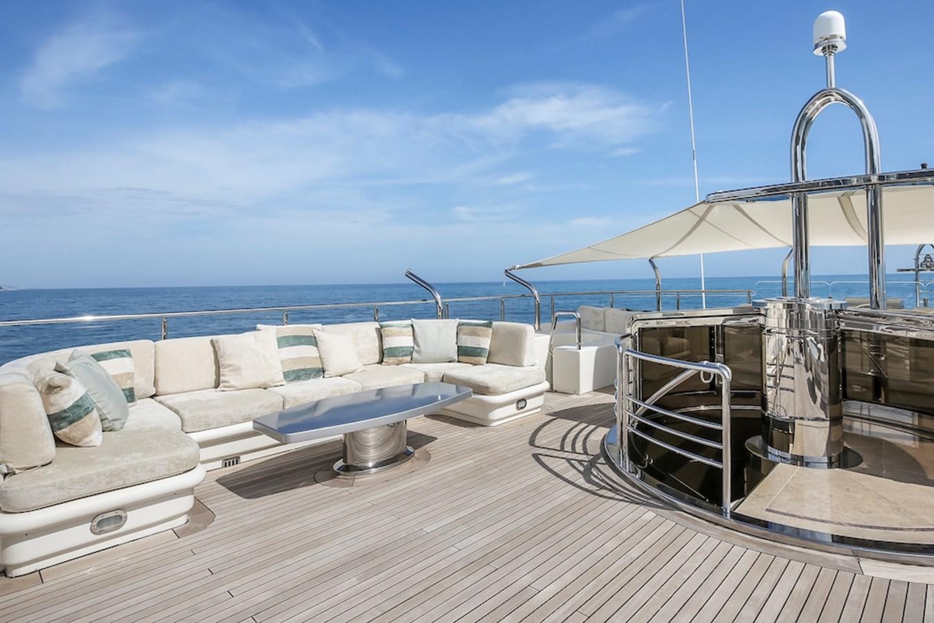 a boat on the water aboard SAMIRA Yacht for Sale