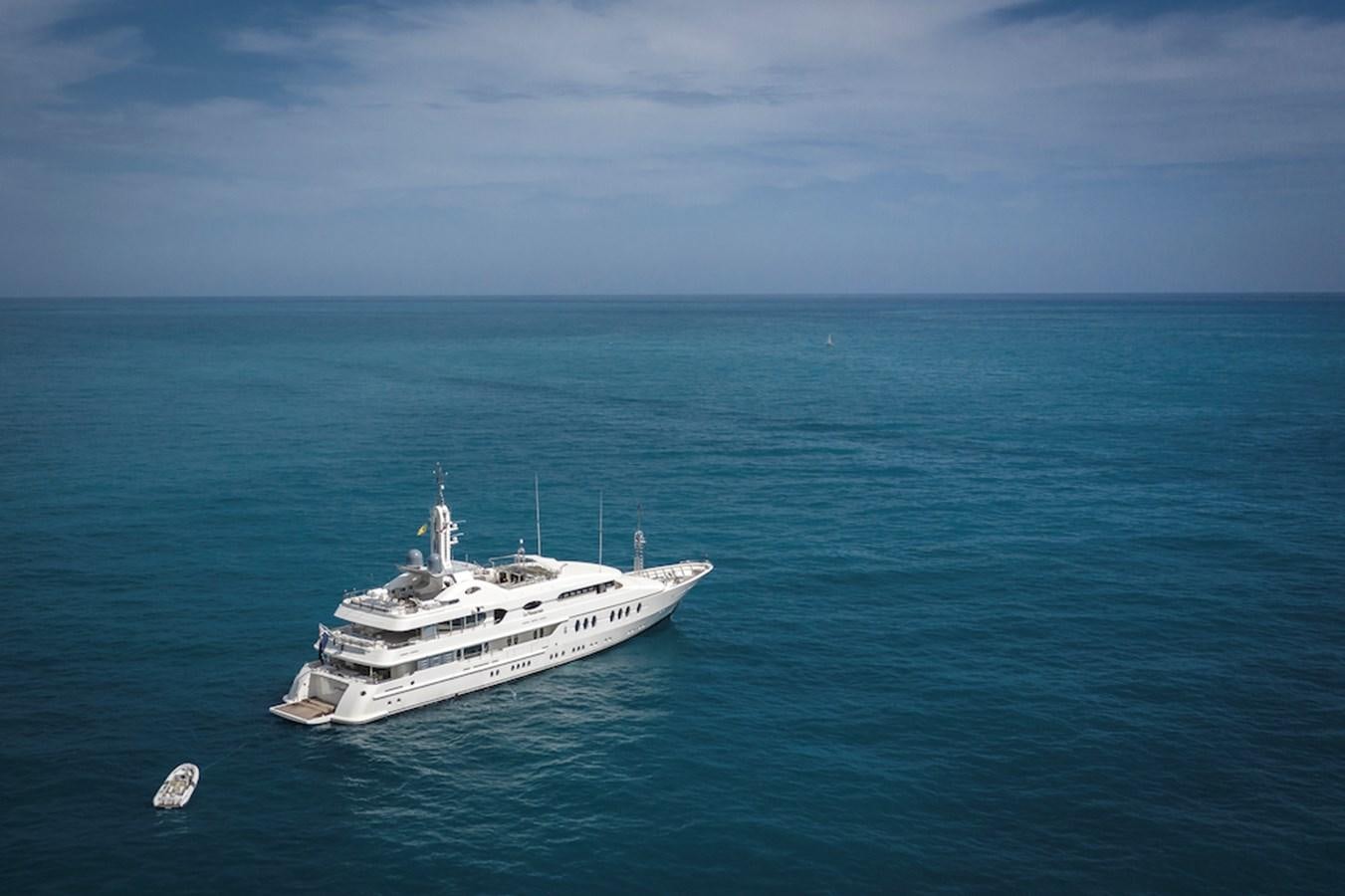 a couple of boats in the ocean aboard SAMIRA Yacht for Sale