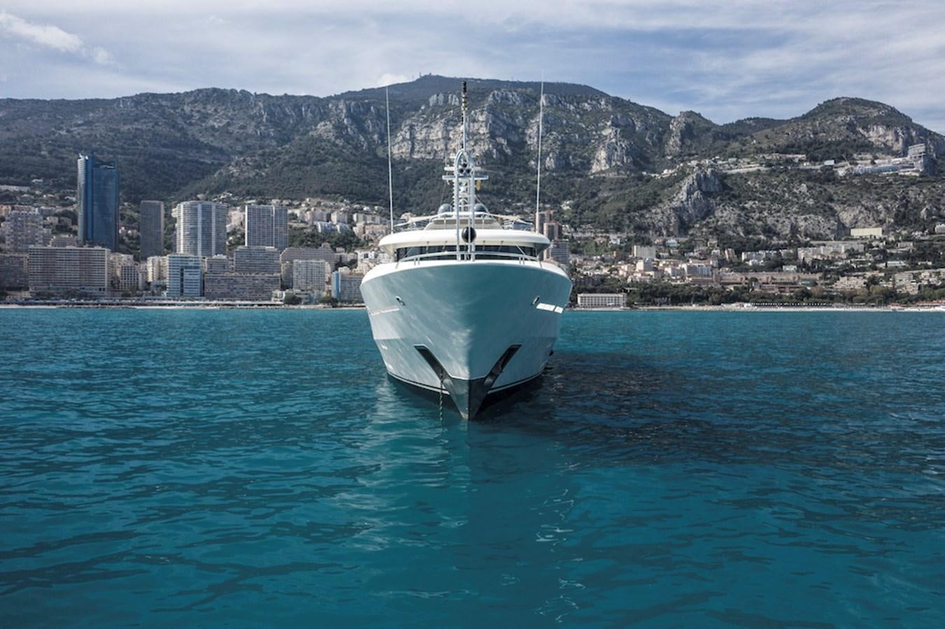 a boat in the water aboard SAMIRA Yacht for Sale
