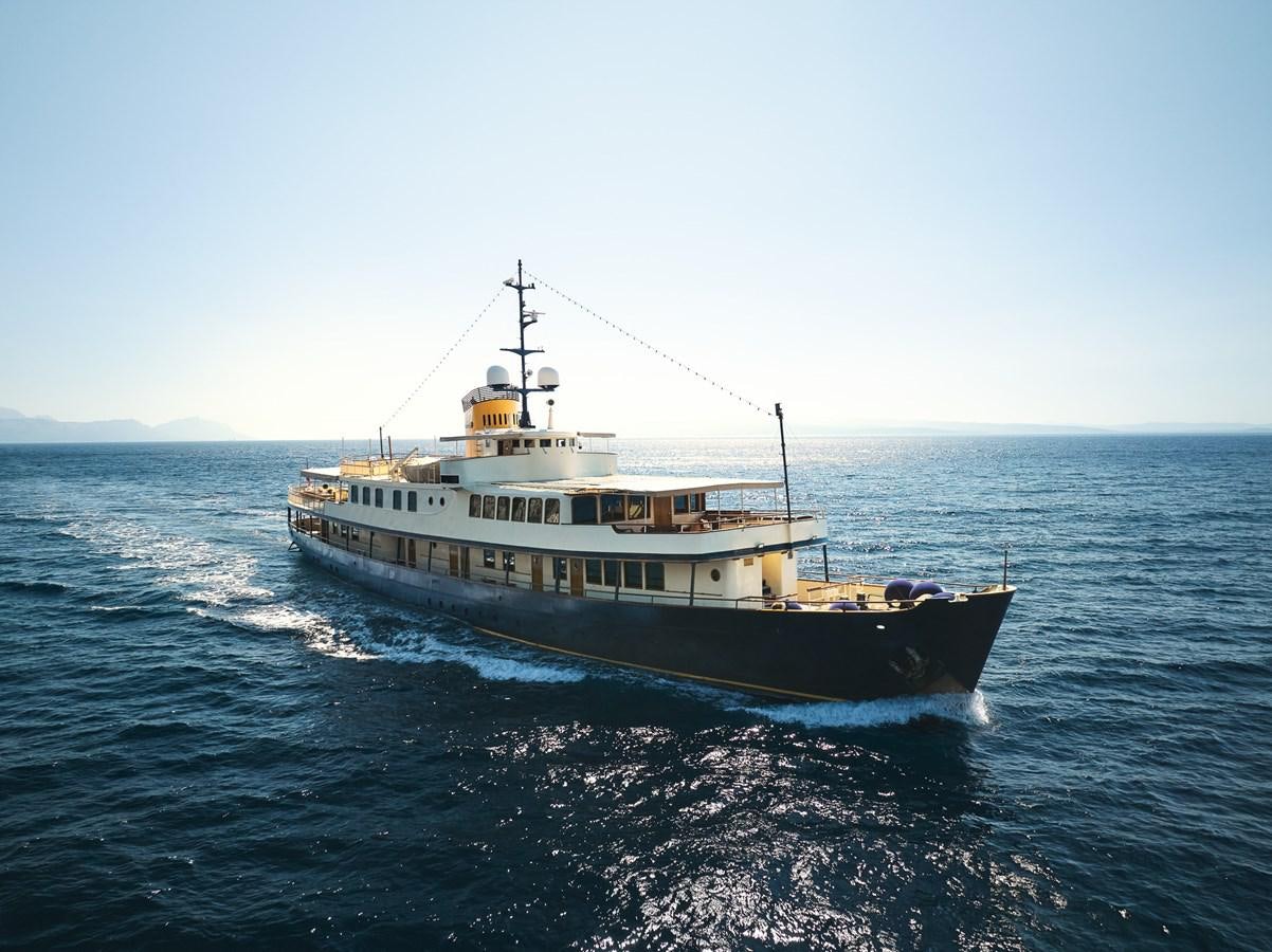 a boat on the water aboard SEAGULL II Yacht for Sale