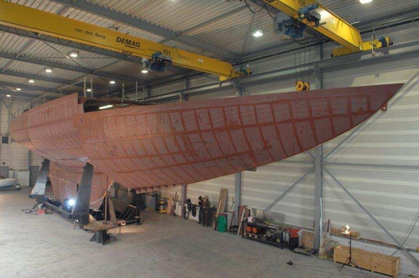 a group of people in a factory aboard INGOMAR Yacht for Sale
