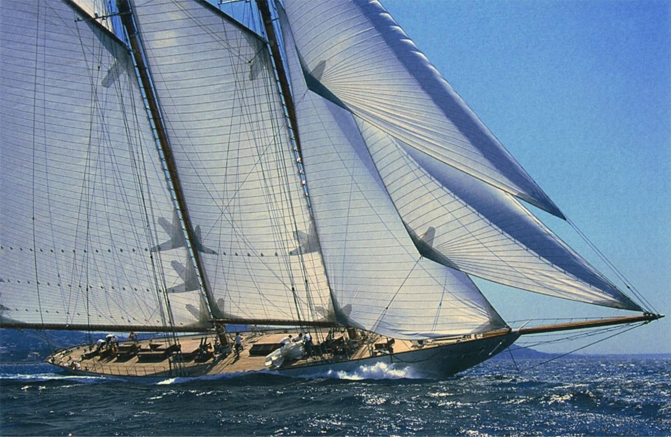 a sailboat on the water aboard INGOMAR Yacht for Sale