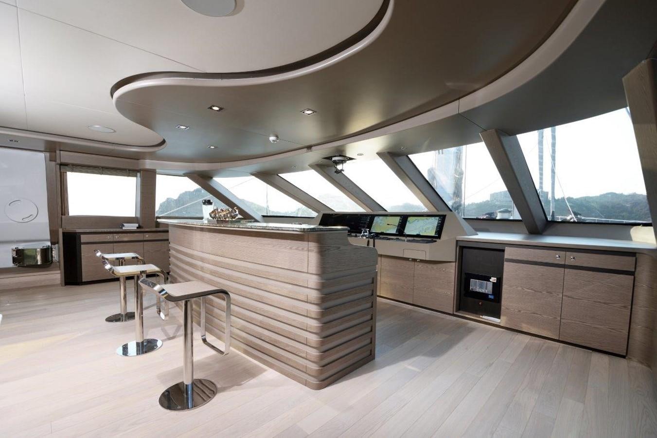 a room with a table and chairs aboard ALL ABOUT U 2 Yacht for Sale