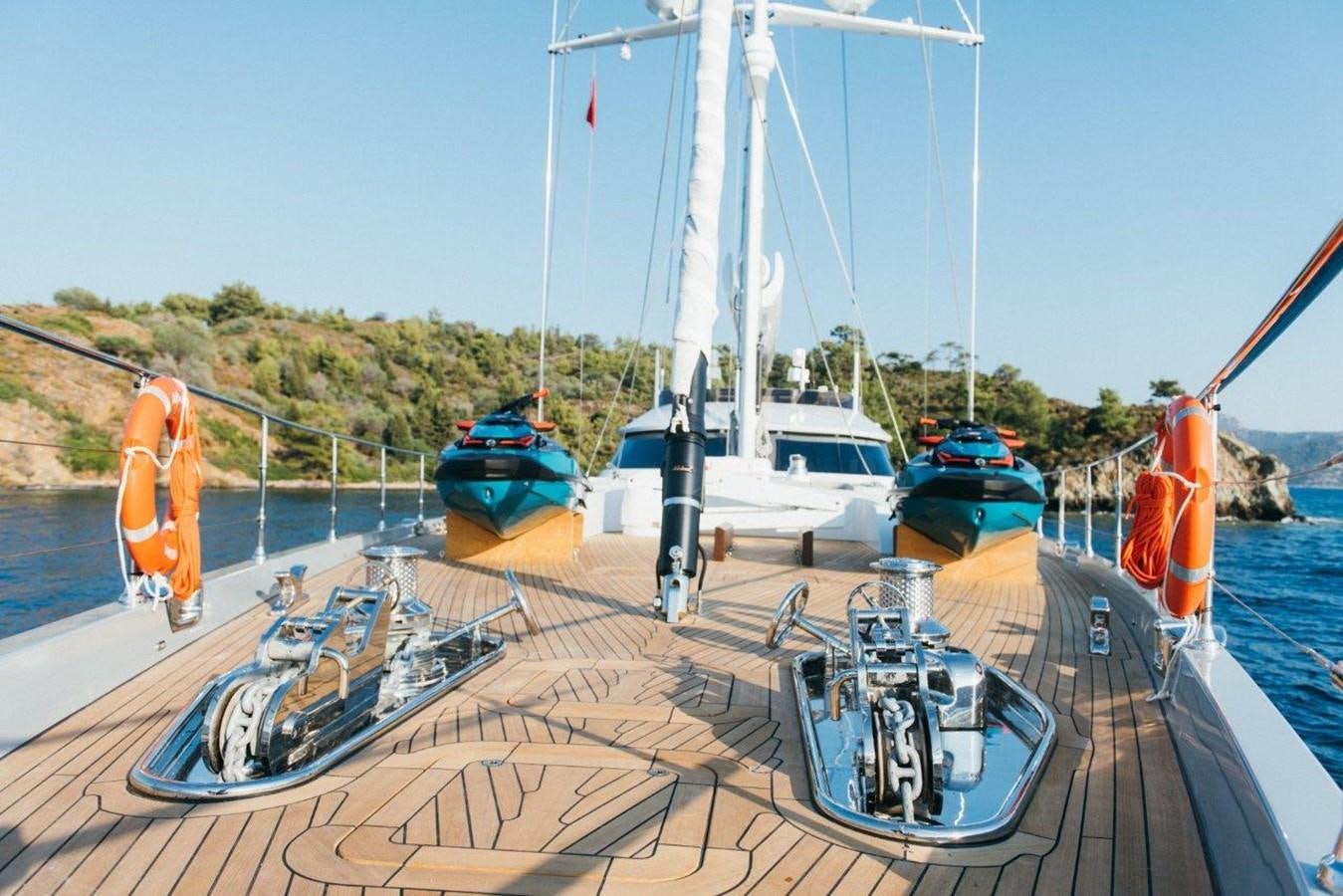 a boat on the water aboard ALL ABOUT U 2 Yacht for Sale