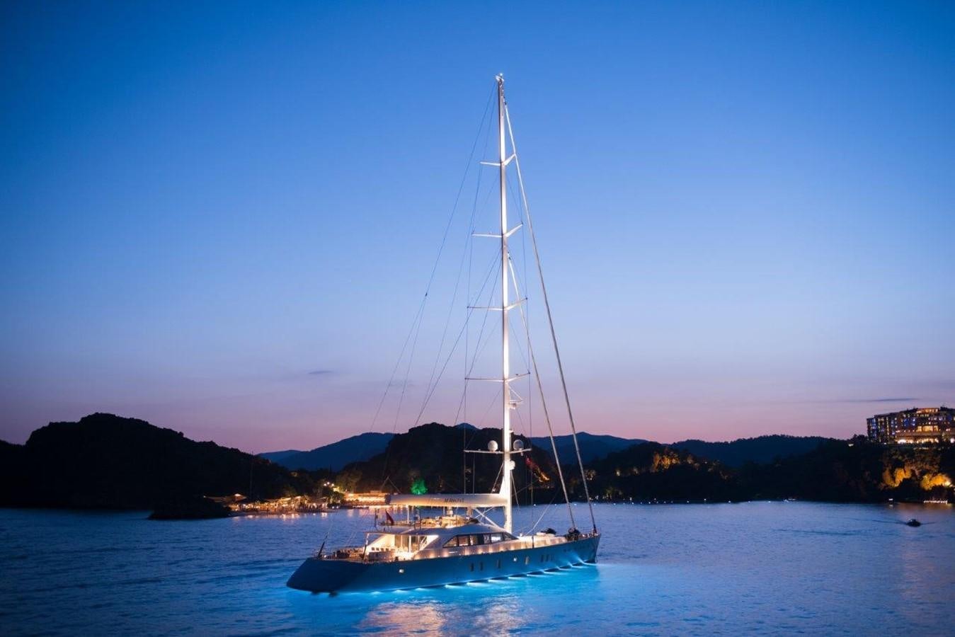 a sailboat on the water aboard ALL ABOUT U 2 Yacht for Sale