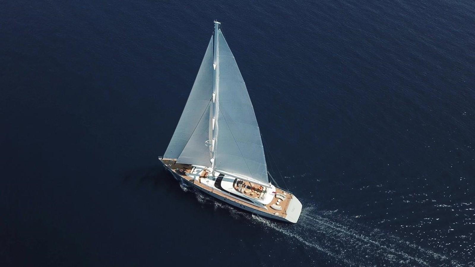 a boat in the water aboard ALL ABOUT U 2 Yacht for Sale