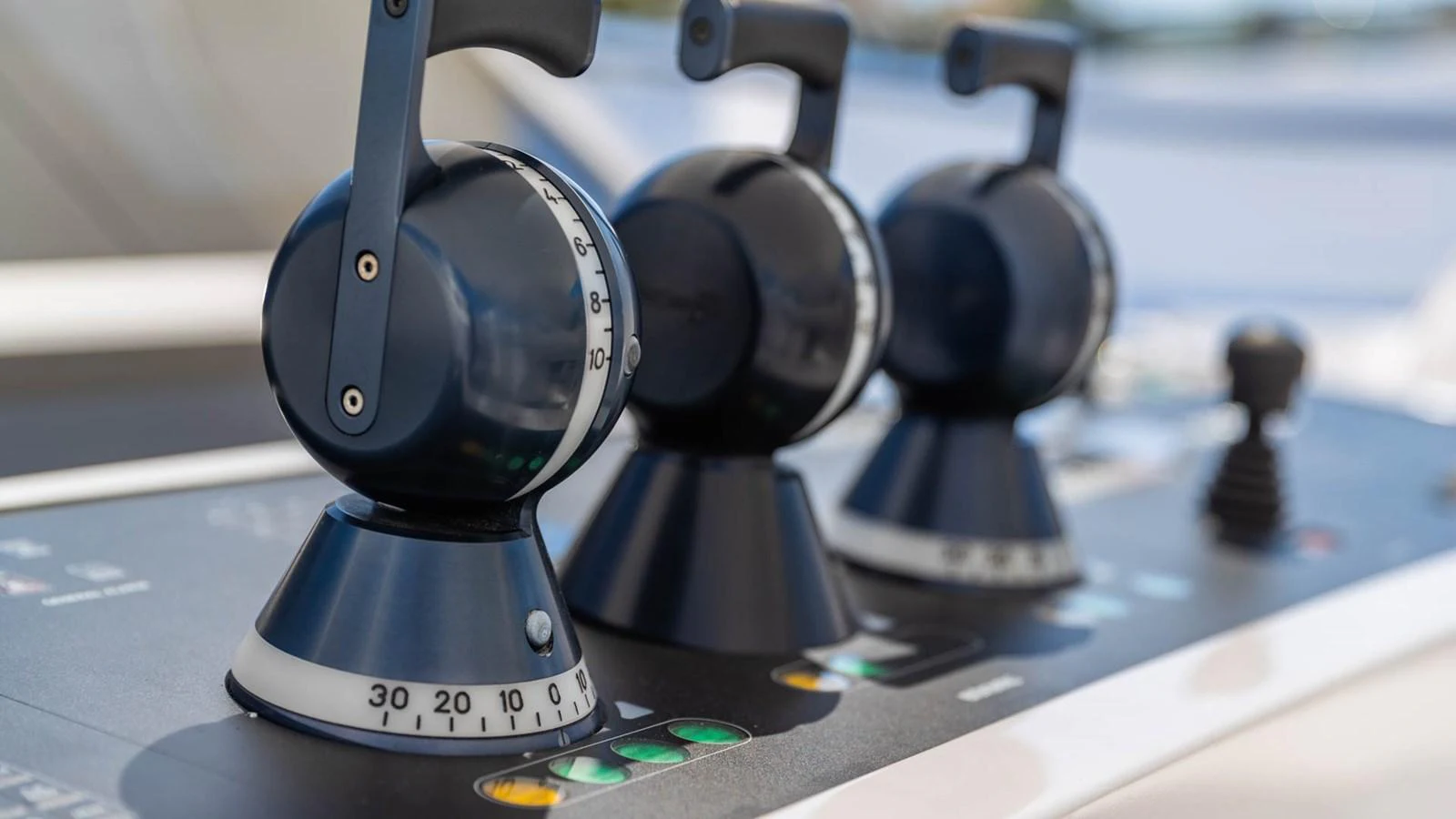 a black and silver robot aboard APRICITY Yacht for Sale