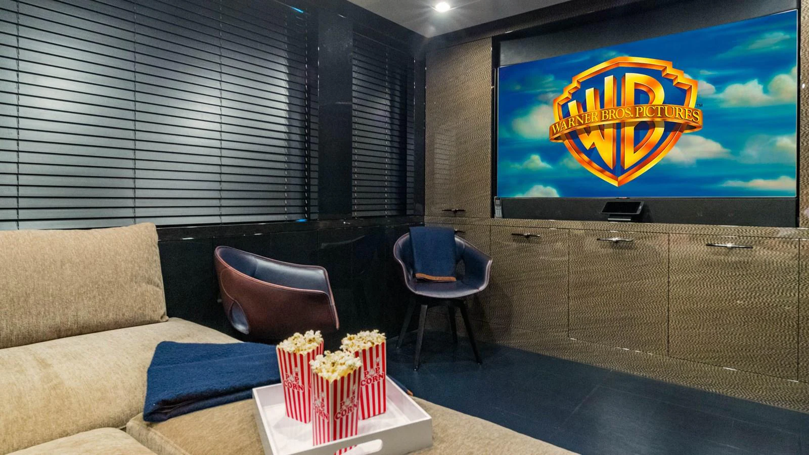 a room with a couch and chairs aboard APRICITY Yacht for Sale