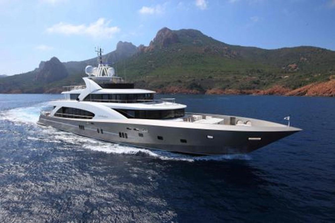 a ship on the water aboard LA PELLEGRINA 1 Yacht for Sale