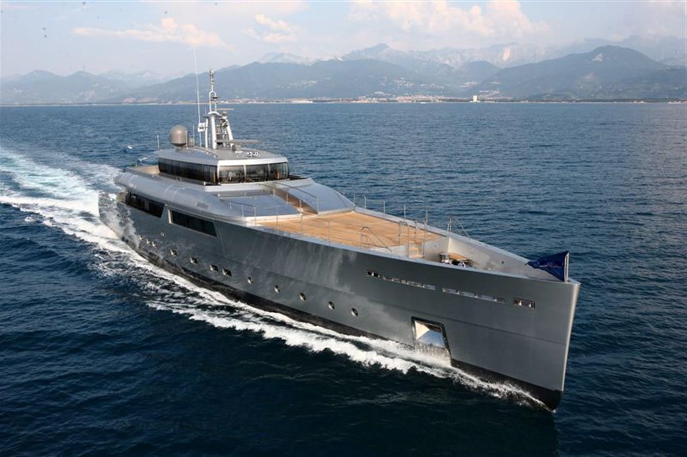 a large ship in the water aboard FALCO MOSCATA Yacht for Sale