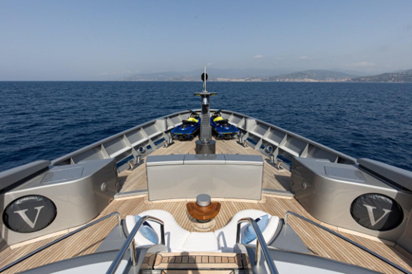a boat on the water aboard VIBRANCE Yacht for Sale