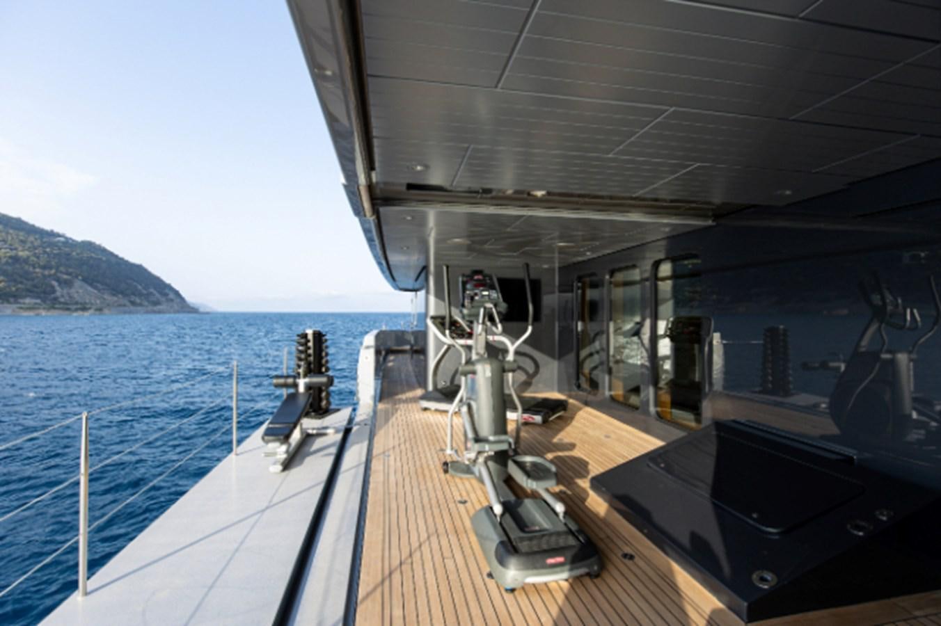 a boat on the water aboard VIBRANCE Yacht for Sale