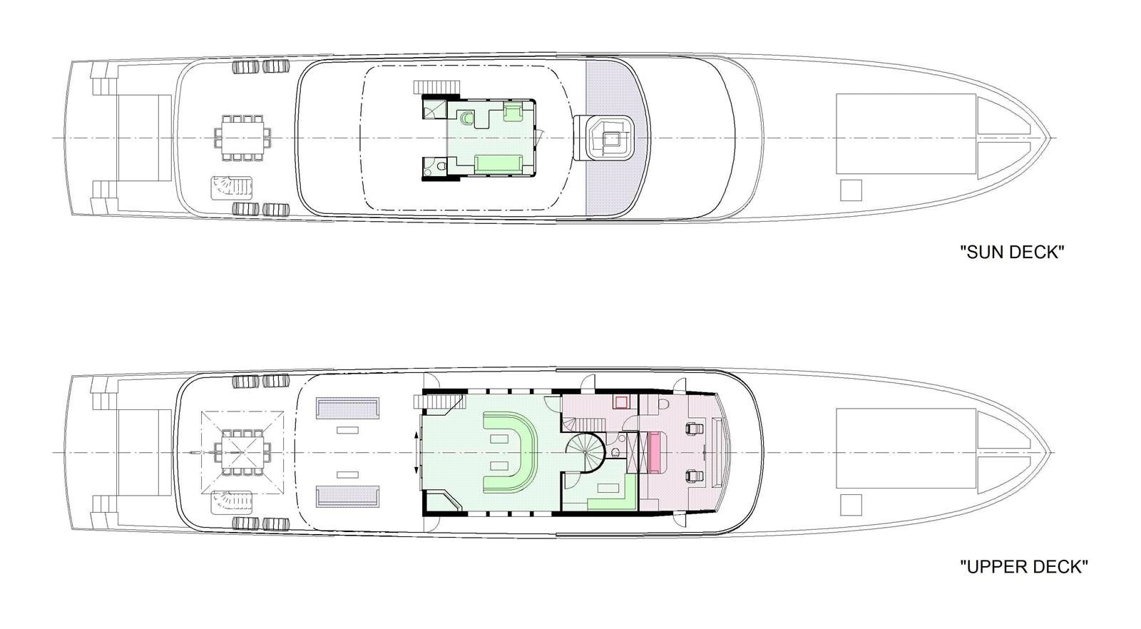 diagram aboard OCEA X47 Yacht for Sale